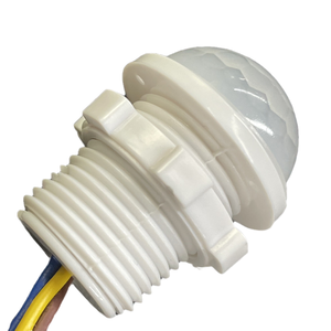 ABS môi trường có thể điều chỉnh LED Tùy chọn màu đen 220V hồng ngoại PIR cảm biến chuyển động dò tường chuyển đổi ánh sáng - Product Image 2