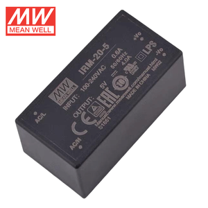 Mean Well IRM-20 Series 20W 3.3V/5V/12V/15V/24V AC-DC <strong>Module</strong>-Type <strong>Power</strong> <strong>Supply</strong>, Used for Industrial Electrical Equipment - Product Image 2