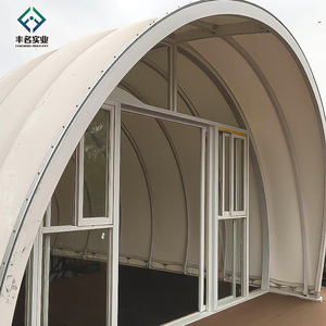 Structure en tissu tendu préfabriquée, tentes de glamping en forme de cocon, imperméables, hôtel de luxe, nouveau style américain, maison de campagne - Product Image 4
