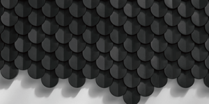 กระเบื้อง B-3D พีระมิด uhpc คอนกรีตตกแต่งผนัง - Product Image 2