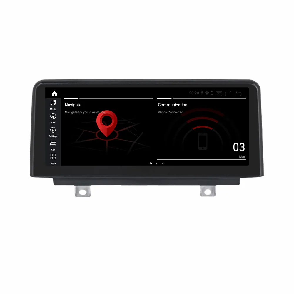 MEKEDE 10.25 8 Core 8 + 256G IPS DSP CarPlay 4GLTE Android 11 Mobil Video Player untuk BMW 1 Series F20 F21 NBT 2013-2017 GPS Tidak Ada Dvd