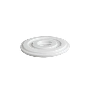 White 100 Lt <b>Plastic</b> <b>Waste</b> <b>Bin</b> Lid - Product Image 2