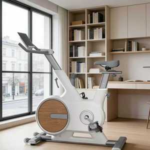 Proveedor Profesional de Equipos de Fitness al por Mayor, Bicicleta de <span class=keywords><strong>Spinning</strong></span> de Alta Calidad con <span class=keywords><strong>Bluetooth</strong></span> y APP Opcional, Capacidad de Carga de 140 kg - Product Image 1