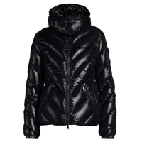 Service OEM personnalisé – Blouson matelassé unisexe formel à col ras du cou, avec logo frontal, coupe ample, en laine enduite, fermeture éclair, imperméable, idéal pour le printemps