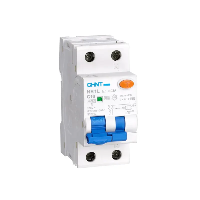 CHINT NB1L 50/60Hz 63A 1P 2P 3P 4P Residual Current Operated Circuit Breaker with Over-current Protection