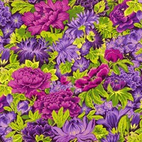 Nouvel Arrivage Tissu en Coton Peigné Écologique Uni Imprimé Numérique Floral Vintage pour Robes d'Été et Sacs Tissés