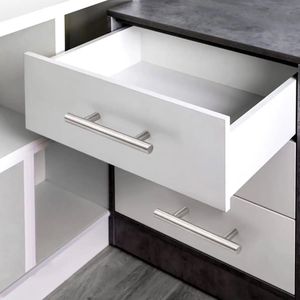 WEKIS Stainless Steel Flush Pull Handles Cabinet <strong>Door</strong> Hardware Silver Metal Furniture Pulls Kitchen Cabinet <strong>Knobs</strong> Factory - Product Image 5