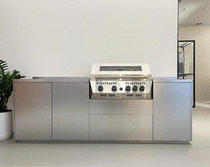 Muebles <span class=keywords><strong>de</strong></span> <span class=keywords><strong>Cocina</strong></span> Modernos Personalizados <span class=keywords><strong>de</strong></span> Acero Inoxidable, Juego Completo para Barbacoa, <span class=keywords><strong>Cocina</strong></span> Exterior Ecológica para Apartamentos y Jardines - Product Image 1