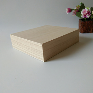 Boîte en bois à neuf compartiments, 6 cm de haut, rectangulaire, pour cadeaux, artisanat en contreplaqué fait main, pour emballage de sushis, fruits, huiles essentielles - Product Image 3