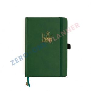 شعار مخصص إحباط A4 A5 B5 B6 pu جلد نباتي غلاف صلب مجلة مبطنة فارغة مسطّرة دوت شبكة طباعة دفتر رسم - Product Image 1