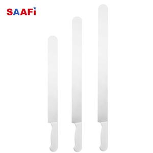 سكين شيف للمطبخ بشفرة طويلة <span class=keywords><strong>20</strong></span> بوصة وسكين شاورما 18 بوصة بمقبض من البولي بروبلين - Product Image 3