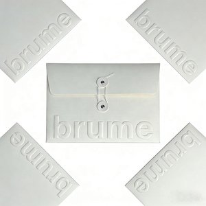Busta Portadocumenti <span class=keywords><strong>A4</strong></span> Personalizzata in Carta Kraft di Alta Qualità con Logo in Rilievo/Incisione, Busta Aziendale Bianca - Product Image 2