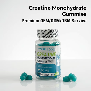 Gomitas de Creatina Monohidrato Personalizadas de Fábrica OEM para Marcas Globales, Suplemento Vegano de Alta Potencia a Base de Pectina - Product Image 1