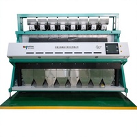 Trieuse optique intelligente WENYAO à 8 canaux haute capacité pour lentilles et haricots, machine de tri de couleur des grains à bon prix