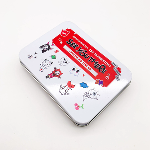 批发KPOP偶像婴儿怪兽照片卡收纳盒锡盒 - Product Image 4