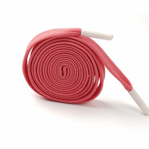 定制连帽衫绳批发平棉拉绳聚酯拉绳带金属尖端鞋带 - Product Image 5