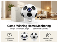 Projecteur de ballon de football, 720P HD, home cinéma portable, système anglais, parfait pour la Coupe du Monde et les rassemblements de supporters