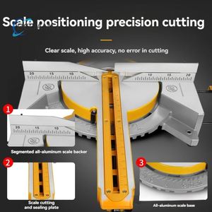 <span class=keywords><strong>Scie</strong></span> <span class=keywords><strong>à</strong></span> <span class=keywords><strong>onglet</strong></span> coulissante de 10 pouces avec guide laser <span class=keywords><strong>et</strong></span> éclairage LED, machine de découpe inclinée pour aluminium, <span class=keywords><strong>bois</strong></span> <span class=keywords><strong>et</strong></span> <span class=keywords><strong>métal</strong></span> - Product Image 5