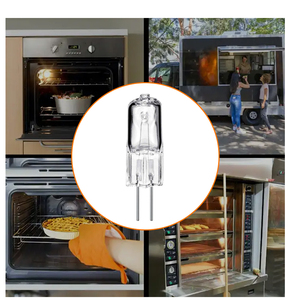 Ampoule halogène G4 220V 35W, finition en verre transparent, lumière chaude douce 2700K, sans commande, pour éclairage décoratif et chauffage extérieur - Product Image 5