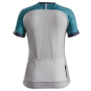 เสื้อเจอร์ซีย์ผ้าโพลีเอสเตอร์ 100% ระบายอากาศได้ดี ยืดได้สี่ทิศทาง ป้องกันแบคทีเรีย เป็นมิตรต่อสิ่งแวดล้อม พิมพ์ลายแบบซับลิเมชั่นตามสั่ง ขายดีที่สุด - Product Image 5