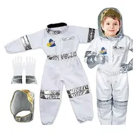 Disfraz de astronauta espacial para niños, conjunto de disfraz de imitación para niños, para fiesta de halloween