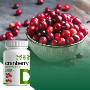 Cina Beli Suplemen Vitamin C Peningkat Kinerja Otak, Antioksidan, Bebas Gula, Cranberry Softgel - Product Image 2