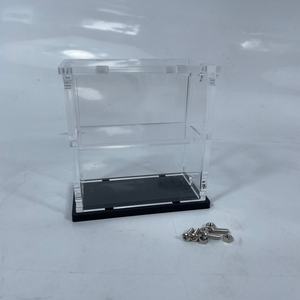 Vitrine de présentation rectangulaire flexible en acrylique personnalisable avec finition brillante pour modèles réduits de voitures – Offre Spéciale - Product Image 5