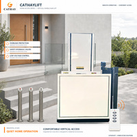 ISO CE-zertifizierter Cathaylift Hydraulischer Gebrauchter Hauslift 200-700kg 1-10m Fernbedienung für Innenbereich Haus Villa Keller Geschäft Verkauf