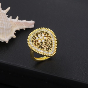 Anillo de Boda Clásico para Hombre Jxx al por Mayor, Chapado en Oro de 24K, con Incrustaciones de Circonio - Product Image 6