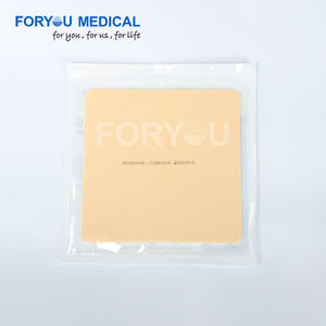 <span class=keywords><strong>Pansement</strong></span> en mousse de <span class=keywords><strong>silicone</strong></span> hautement absorbant avec bordure pour le soin des brûlures et des ulcères du pied diabétique - Product Image 1