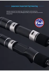 <span class=keywords><strong>Canne</strong></span> à pêche Lurekiller All Fuji Accessories 1.98m Slow Jigging Rod Cross Carbon pour la pêche au leurre en carbone - Product Image 6