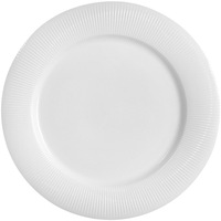 Service de vaisselle en céramique à bord côtelé blanc, assiettes et soucoupes pour la maison, les restaurants, les réceptions, les mariages et les repas quotidiens