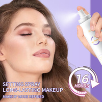 HUNMUI Spray fixateur de maquillage à la vitamine C Contrôle de l'huile longue durée Brume imperméable Stock d'usine Marque privée Finition mate 100ml