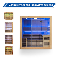 Dôme de sauna infrarouge, sauna infrarouge pour 4 personnes, sauna infrarouge lointain