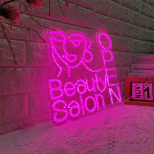 Barber Shop Beauty Salon Theme Park Dedicated LED Neon Sign for <b>Nail</b> Services <b>Wall</b> Mounted with - Product Image 3