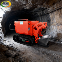 Chargeuse sur pneus pneumatique, chargeuse frontale, équipement de démolition minière avec moteur pour la construction souterraine, rayon de braquage court