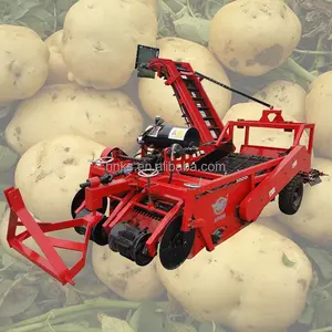 Otomatik küçük patates kazıcı hasat makinesi yeşil soğan hasat makinesi havuç hasat makinesi
