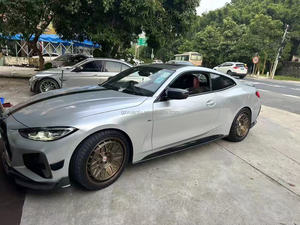 Faldas laterales de fibra de carbono estilo G22 AC para <span class=keywords><strong>BMW</strong></span> 4 Series G22 G23 <span class=keywords><strong>Coupe</strong></span> Kit de cuerpo de labio de extensión 2020 + - Product Image 5