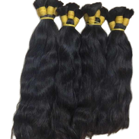 Prêt à expédier des produits capillaires humains Stock Alibaba 100% cheveux humains vierges à cuticules alignés en vrac