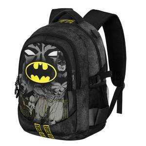 Karactermania DC Comics Batman Caped-PLUS Running <b>Backpack</b>, <b>Black</b> - Product Image 1