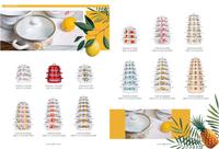 7 Set Peralatan Masak Enamelware, Set Panci Enamel dengan Dekal Kustom