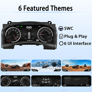 Panel de Instrumentos Digital para Automóvil, Compatible con Chevrolet Silverado Tahoe Suburban 2007-2013, Sistema Linux, Pantalla LCD, Velocímetro - Product Image 4