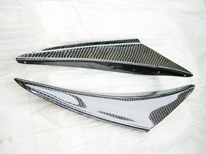 De fibra de carbono piezas del coche para la evolución 6 parachoques delantero Canard - Product Image 2