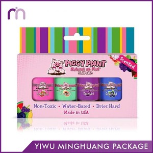 Tùy Chỉnh Bán Lẻ Hiển Thị Nail Varnish Trẻ Em Kháng Nhỏ Mini Trang Trí Sơn Móng Tay Giấy Bao Bì Hộp Với Dễ Thương Cửa Sổ - Product Image 6