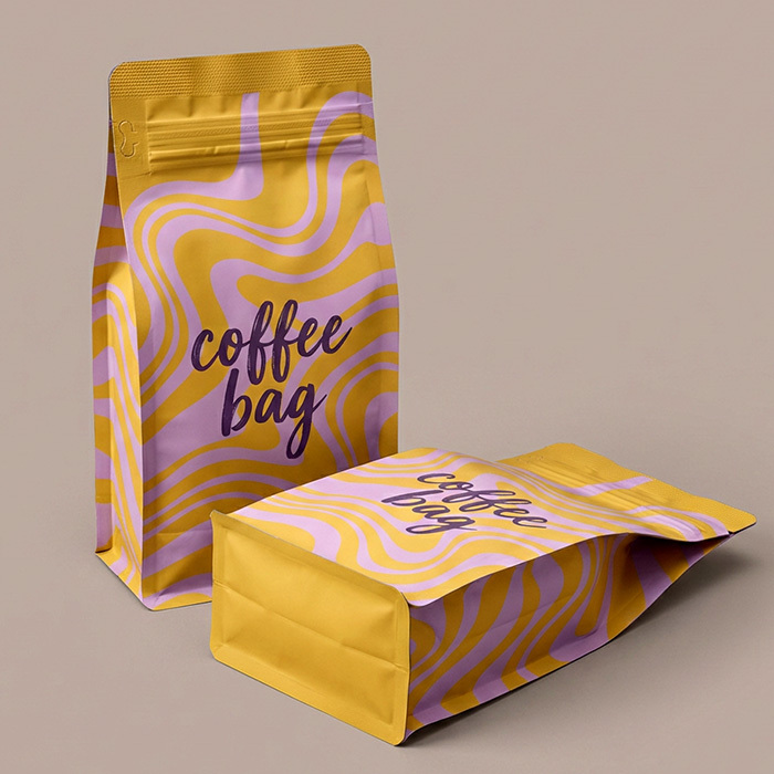 Custom Printed logo Matt Black Coffee