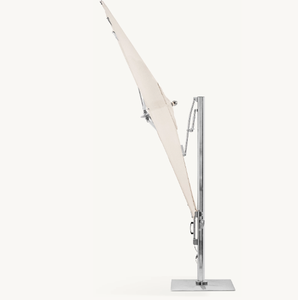 Paraguas LED de jardín en voladizo compensado moderno de 10 pies Sombrilla de exterior de <span class=keywords><strong>patio</strong></span> con iluminación solar para playa y <span class=keywords><strong>patio</strong></span> Base de muebles de exterior - Product Image 2