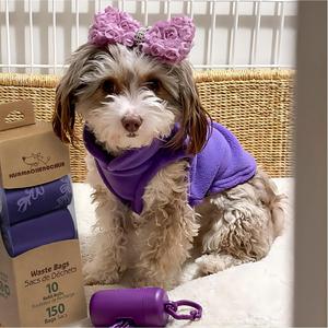 Repuestos para la Correa de Perro Huamaohengchun, para Paseos y Viajes al Aire Libre, Resistentes a Fugas y Desgarros, Plástico Grueso, Color Morado - Product Image 6