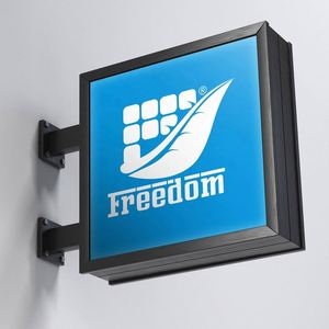 Letrero Luminoso LED de Doble Cara de 50cm, Personalizado, de Plástico, para Montaje en Pared, para Publicidad - Product Image 2