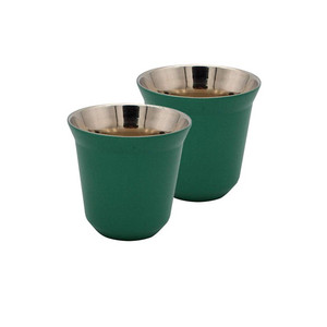 Café expresso Double paroi <span class=keywords><strong>Thermos</strong></span> Capsule café thé boisson tasses ensemble tasses à expresso en acier inoxydable tasse à expresso - Product Image 5