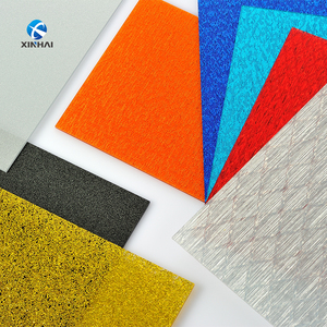 XINHAI 4ft x 8ft 3mm 5mm 8mm High Quality Colorful Glitter Acrylic Plastic Board Pmma Fabric Cast Acrylic Sheet